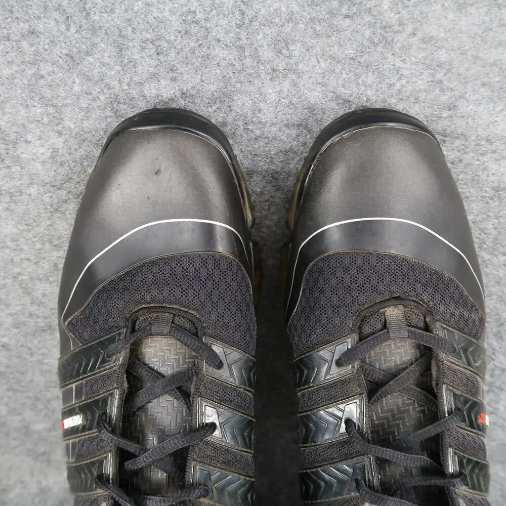 Adidas Shoes Mens 9 Golf Powerband Soft Spike Black Lace UP Athletic Fit Foam